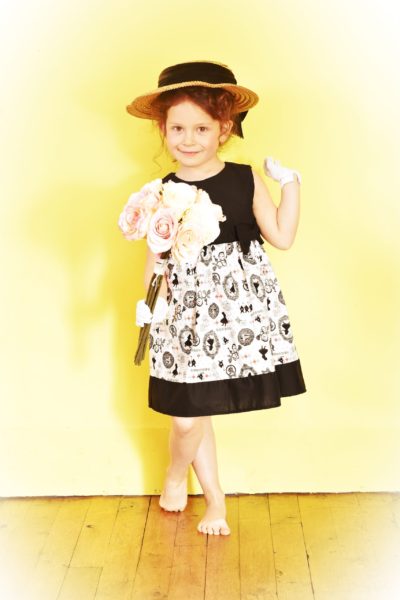 Robe enfant rockabilly